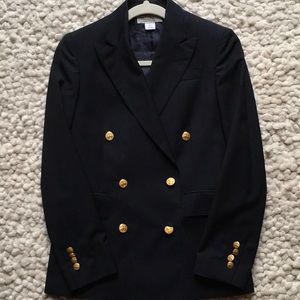 Navy Brooks Brothers Blazer.